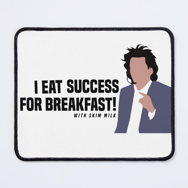 Item preview, I Eat Success for Breakfast! With Skim Milk  designed and sold by calliew1217.