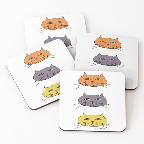 Item preview, Cat face drawing designed and sold by Lois Eastlund.