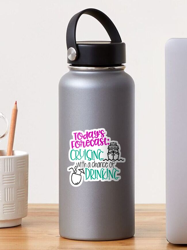 Personalized Weekend Forecast Camping Drinking White Stainless