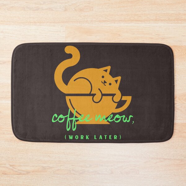 Item preview, Coffee meow, work later. designed and sold by Sansiri.