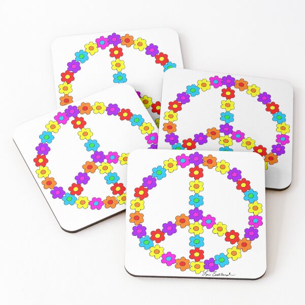 Item preview, Pop Flower Peace Sign designed and sold by Lois Eastlund.