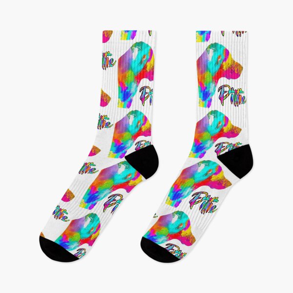 Item preview, Pit bull Colorful  designed and sold by missdebi27.