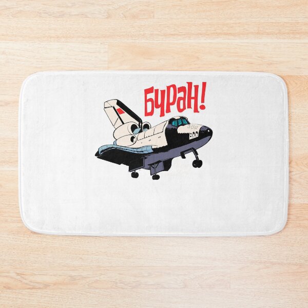 Item preview, Buran Soviet Space Shuttle Akira Toriyama Anime Gifts designed and sold by RileyPatel.