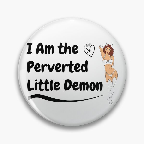 Item preview, Swinger Hotwife I Am the Perverted Little Demon - White Demon (Couples Design) designed and sold by swingersshop.