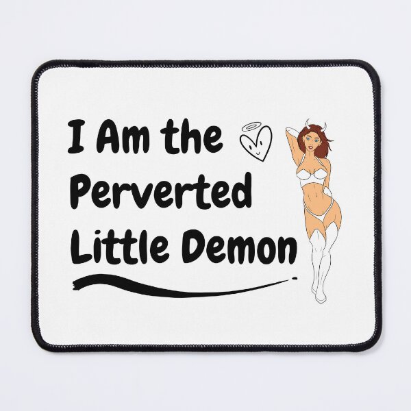 Item preview, Swinger Hotwife I Am the Perverted Little Demon - White Demon (Couples Design) designed and sold by swingersshop.