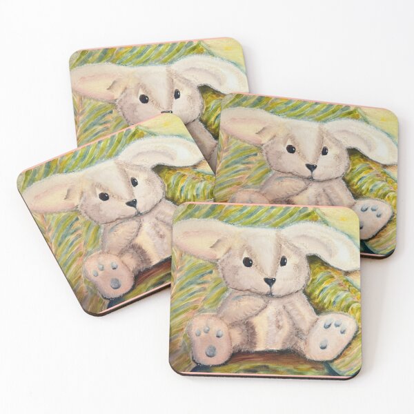 Item preview, bunny painting designed and sold by hgrasel.