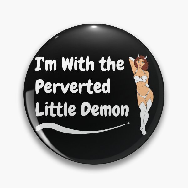 Item preview, Swinger Hotwife I'm With the perverted Little Demon - White Demon (Couples Design) For dark colors designed and sold by swingersshop.
