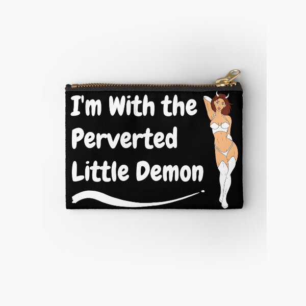 Item preview, Swinger Hotwife I'm With the perverted Little Demon - White Demon (Couples Design) For dark colors designed and sold by swingersshop.