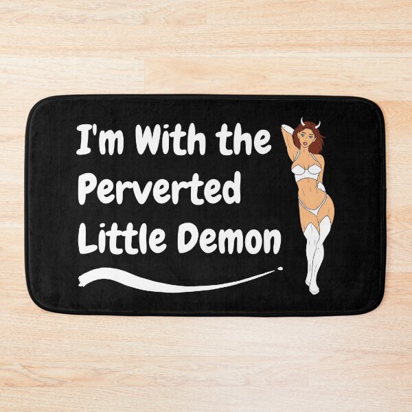 Item preview, Swinger Hotwife I'm With the perverted Little Demon - White Demon (Couples Design) For dark colors designed and sold by swingersshop.