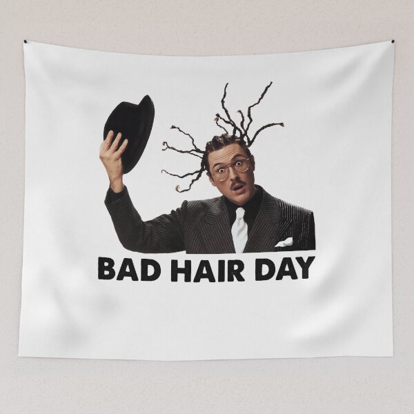 Aperçu de l'œuvre Les gens m'appellent Classical Bad Hair Day Bizarre Al Yankovic Cadeau pour Noël créée et vendue par Donmcnew.