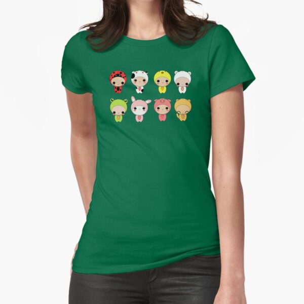 my friends Tailliertes T-Shirt