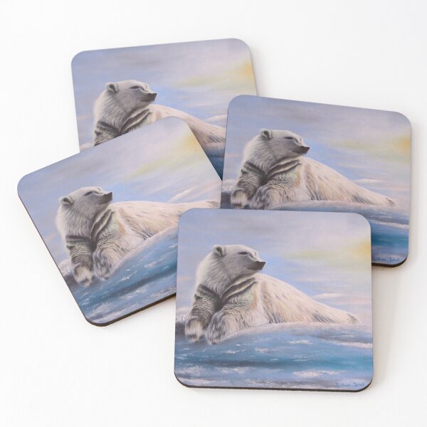 Item preview, At the dawn of the polar bear designed and sold by beatrice-juhel.