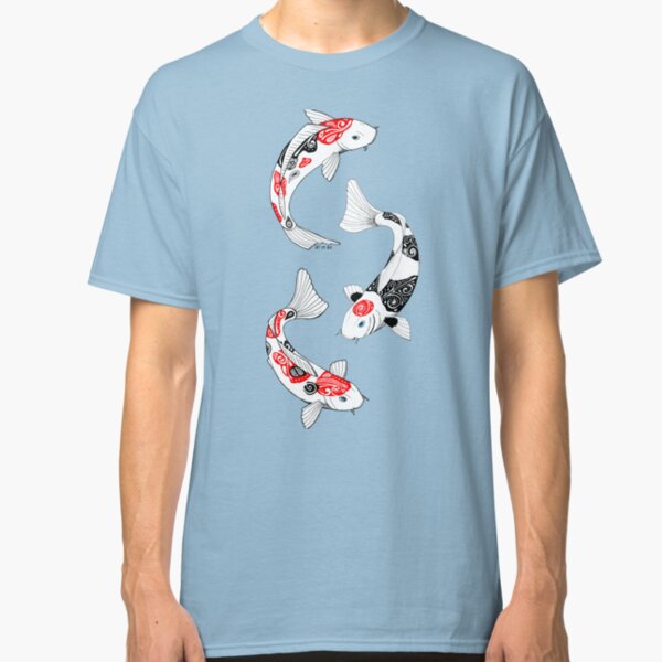 Fish carp koi (3) T-shirt classique
