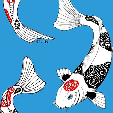 Artwork thumbnail, Fish carp koi (3) by artetbe