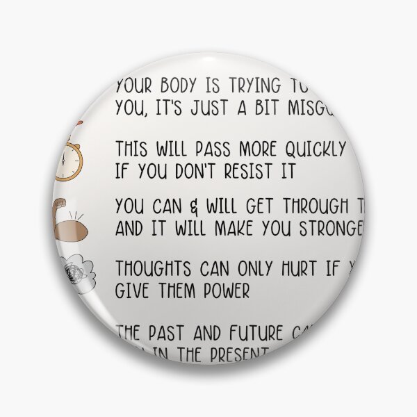 Item preview, When You're Feeling Anxious designed and sold by Plant  Kind Thoughts.
