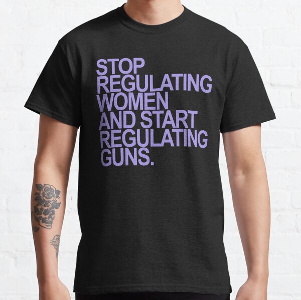 Item preview, Stop regulating women and start regulating guns (lavender) designed and sold by Thelittlelord.