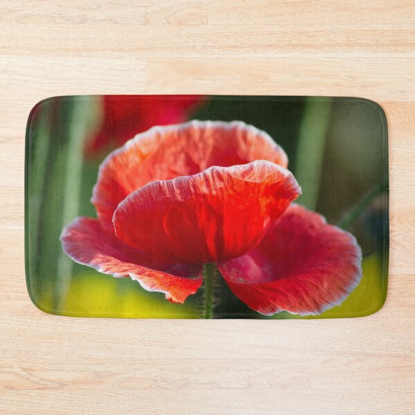 Item preview, Red Poppy Flower in Warm Sunlight designed and sold by mrhighsky.
