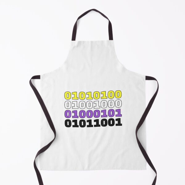 Item preview, Non-Binary Binary Code Non-Binary Flag Non-Binary Pride Lgbt designed and sold by YoleyBrand.