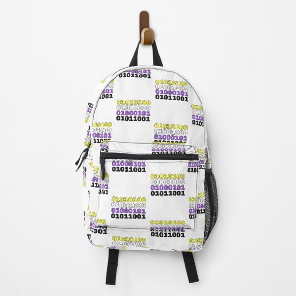 Item preview, Non-Binary Binary Code Non-Binary Flag Non-Binary Pride Lgbt designed and sold by YoleyBrand.
