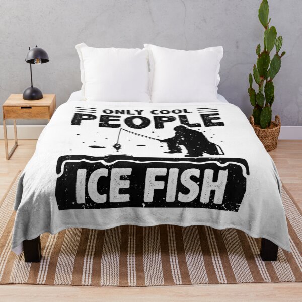 Item preview, Only Cool People Ice Fish Fishing Rod Ice Fisher Carp Pike designed and sold by YoleyBrand.