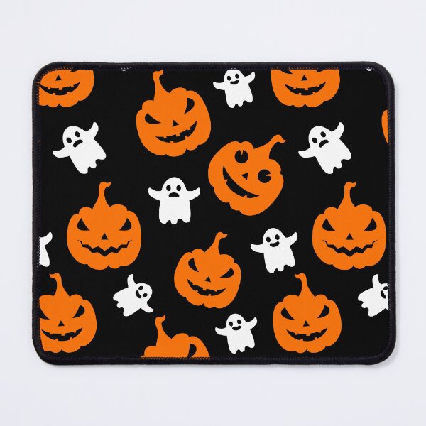 Item preview, Halloween Pumpkins and Cute Ghosts Pattern designed and sold by mrhighsky.