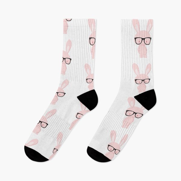 Item preview, Pink Hipster Bunny designed and sold by KGoPrintables.