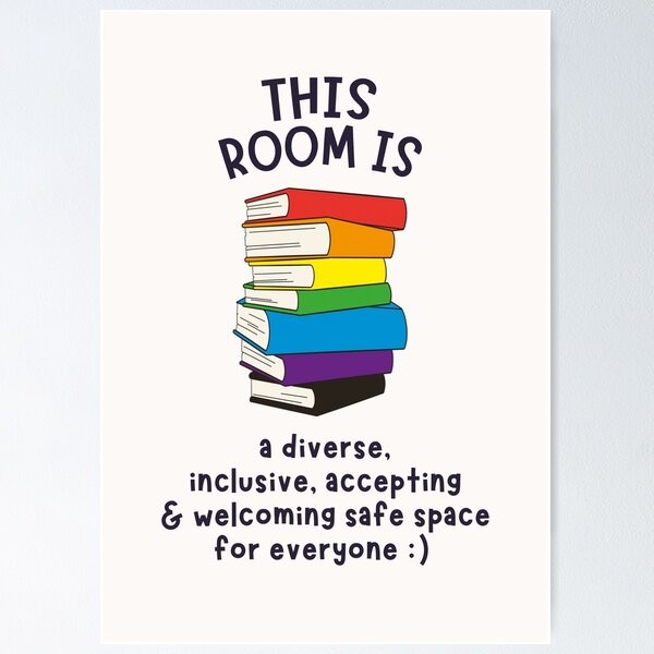 Item preview, Inclusive Safe Space designed and sold by Plant  Kind Thoughts.