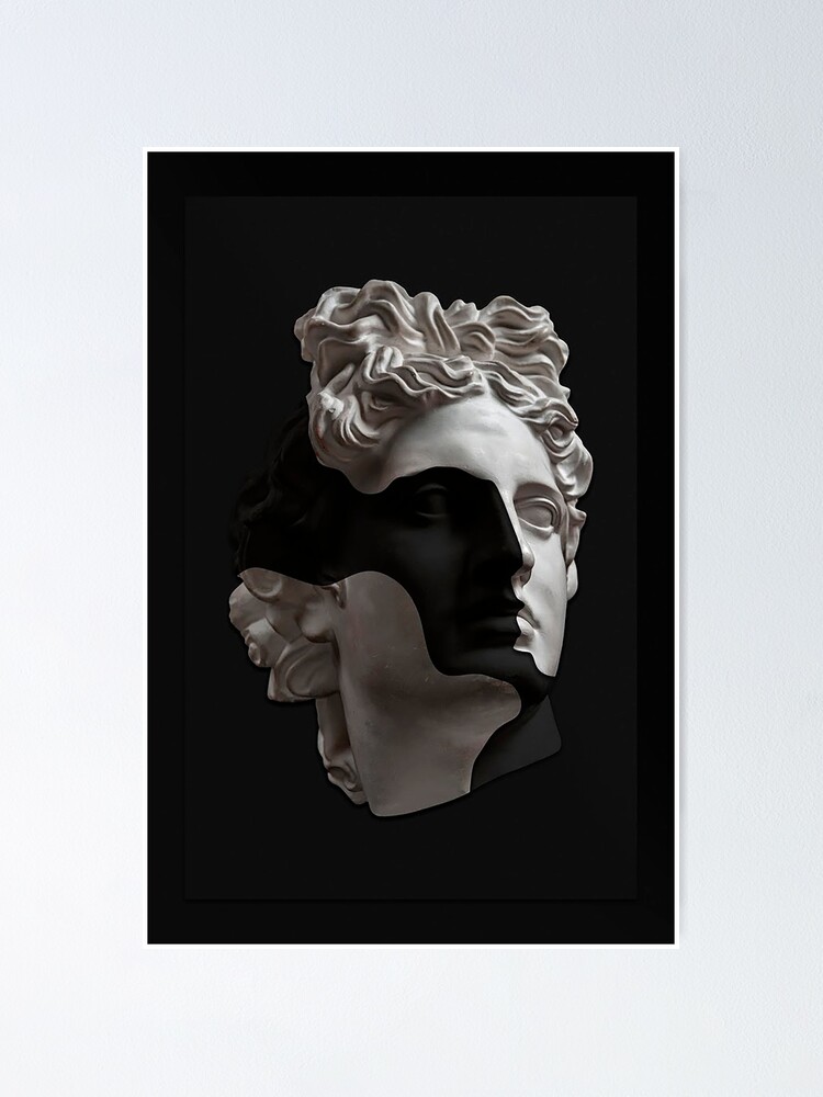 "Greek God Statue Poster Aesthetic" Poster for Sale by zcreativework