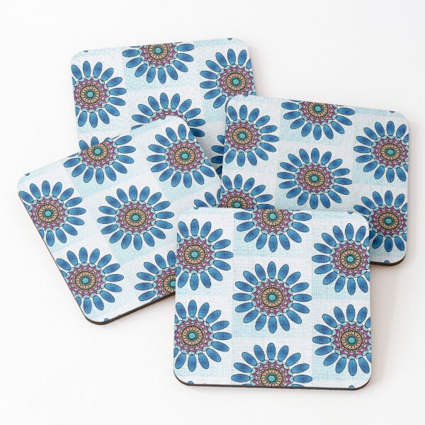Item preview, Southwest Textured Kaleidoscope Flower designed and sold by SeraWing.