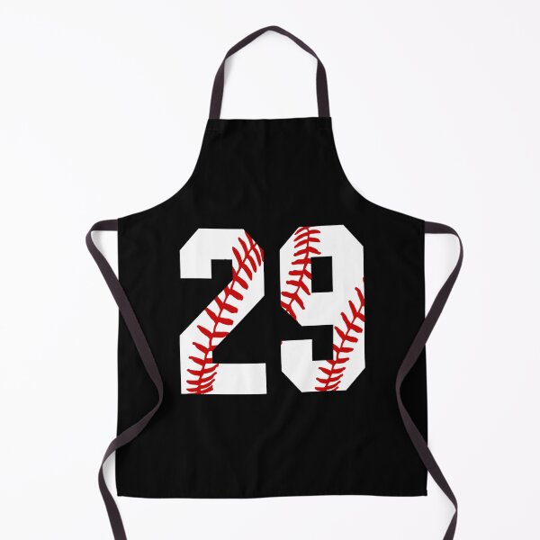 Item preview, Number Twenty-Nine 29 Baseball Jersey Number 29 Ball Laces Sticker designed and sold by monica45je.