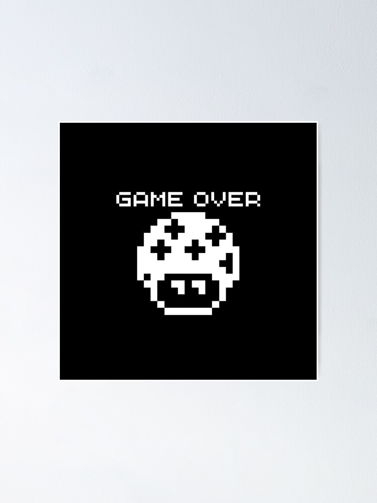 "Game Over collection" Poster for Sale by M4A1 Redbubble