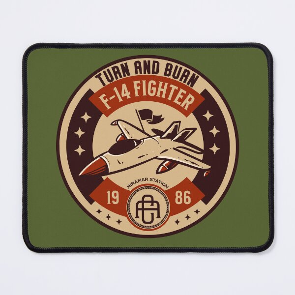 Item preview, Turn and Burn F-14 Fighter, Miramar Station, CA 1986 designed and sold by Blended Designs ⭐⭐⭐⭐⭐.