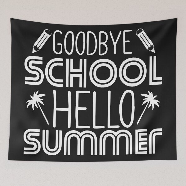 Item preview, Copie de Goodbye school hello summer designed and sold by MooddyyShop.