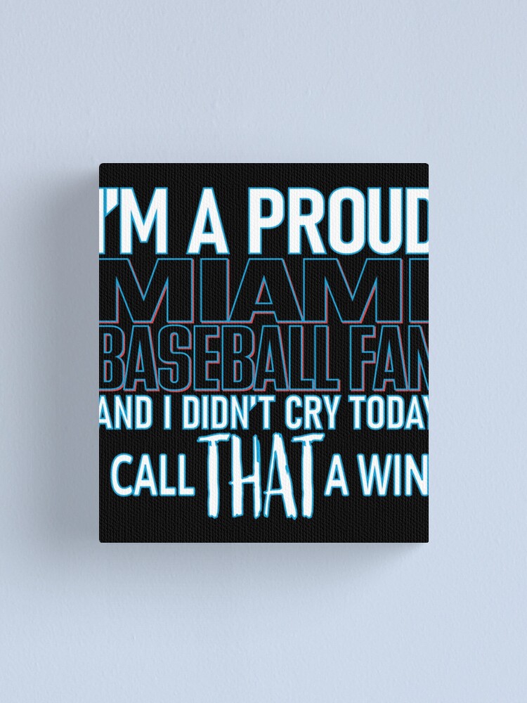 Proud Miami Baseball Fan Didn't Cry | Leggings