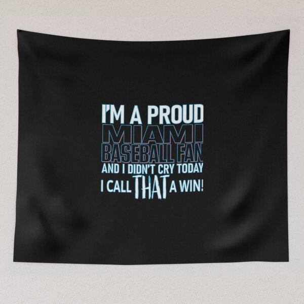 Item preview, Proud Miami Baseball Fan Didn't Cry Classic T-Shirt designed and sold by marshacryjsy7.