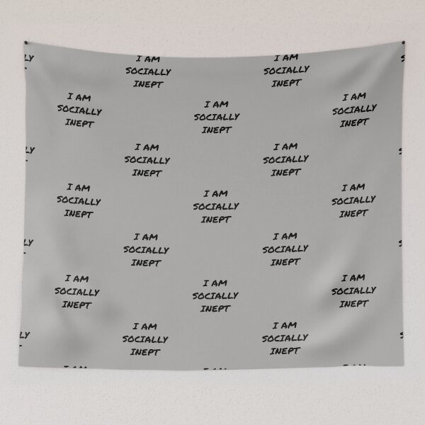 Item preview, Socially Inept designed and sold by andrewalcock.