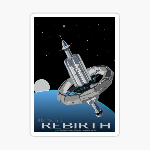 Rebirth of Humanity Sticker
