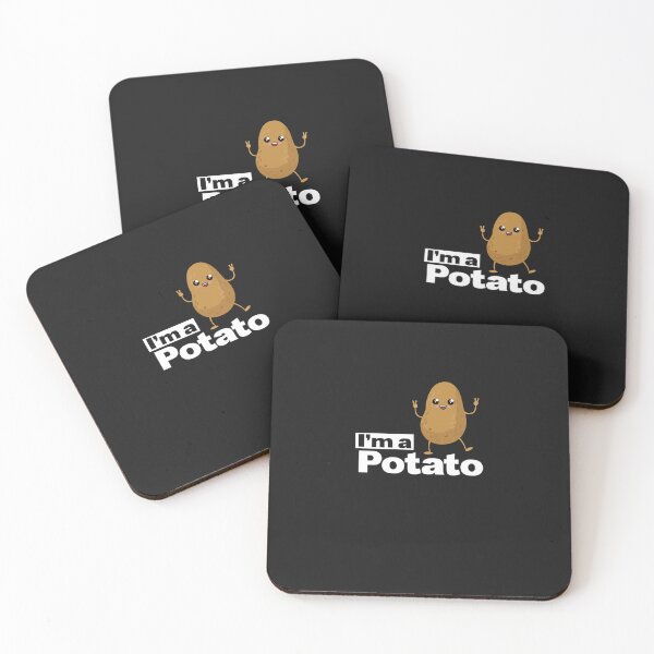 Item preview, I Am A Potato , French Fry , Potato gift print designed and sold by puenteh.