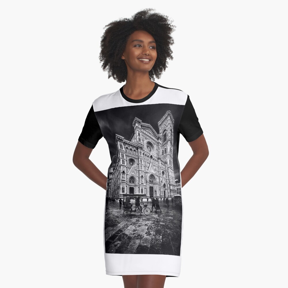 Item preview, Graphic T-Shirt Dress designed and sold by Livius.