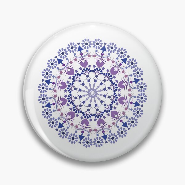 Item preview, Feeling the Blue Mandala designed and sold by twistidd.