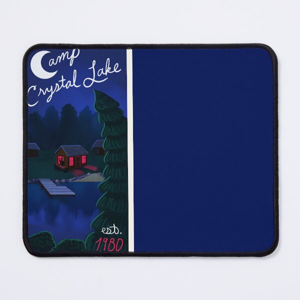 Item preview, Camp Crystal Lake Postcard Illustration designed and sold by erinfrizzell.