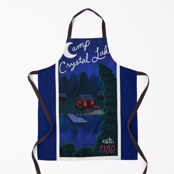 Item preview, Camp Crystal Lake Postcard Illustration designed and sold by erinfrizzell.