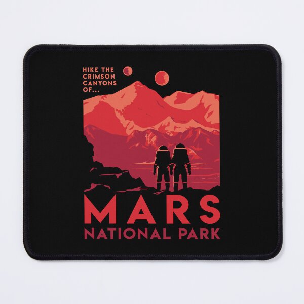 Item preview, Hike the crimson canyons of Mars National Park designed and sold by Maccarod023.