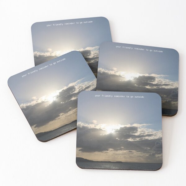 Item preview, your friendly reminder to go outside designed and sold by Robyn Williams.