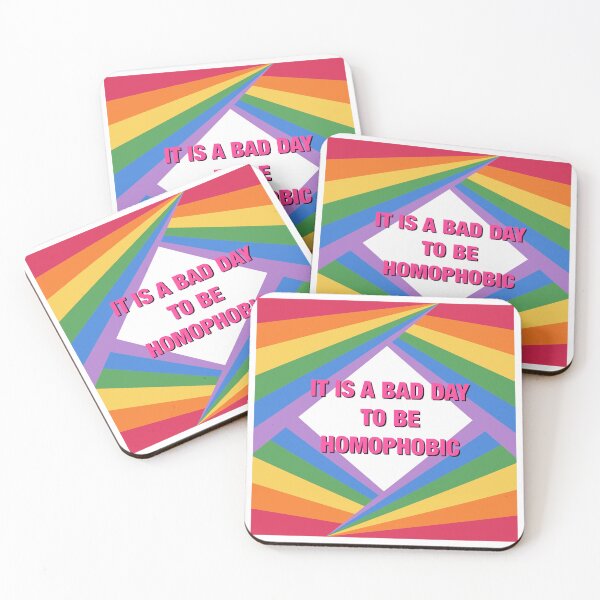 Item preview, It's a bad day to be homophobic designed and sold by Pink Ribbon.