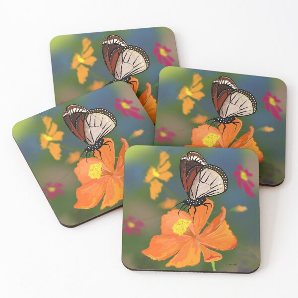 Item preview, Monarch butterfly on orange flower designed and sold by KennerC.