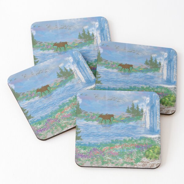 Item preview, Nature Painting "Serenity"-Colorful Painting designed and sold by 69Designs-MP.