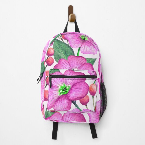 Item preview, Graceful Pink Floral And Leaf Pattern On White designed and sold by DEC02.