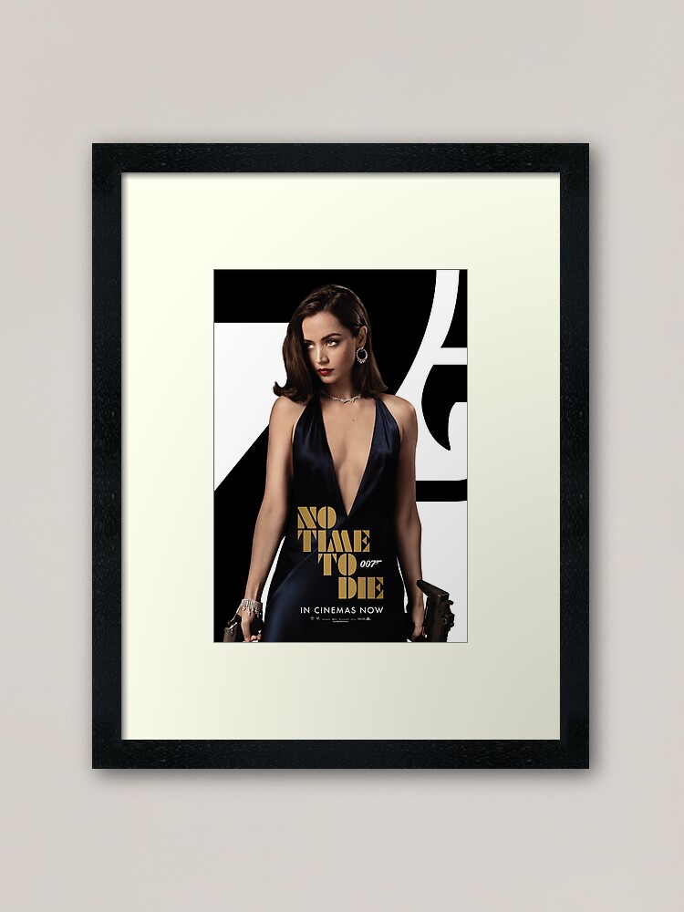 Ana De Armas In Black Dress Poster Poster for Sale by groutenshop