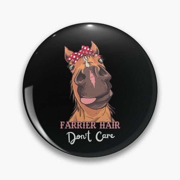 Item preview, Farrier Girl Hair Horseshoeing Art designed and sold by MrEddie10.